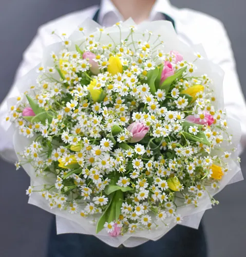 РОМАШКИ Букет Большие надежды