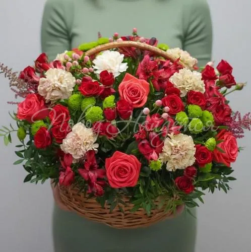 Корзины Корзина Чарующий красный