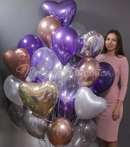 Воздушные шары Облако шаров "Искренность"