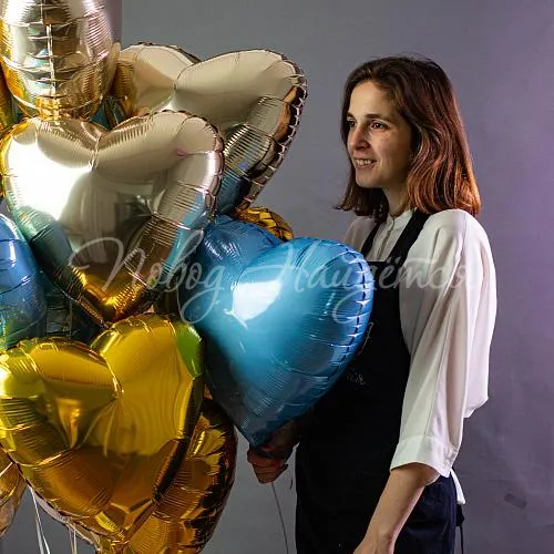 Обычные шары, облака из шаров Облако шаров "Королевский"