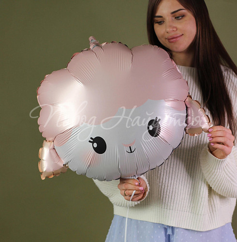Фигуры большие Овечка розовая