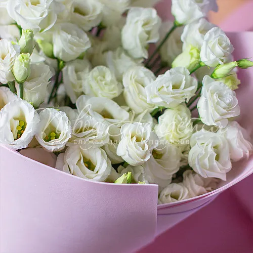 Монобукеты из эустомы Букет Горный водопад