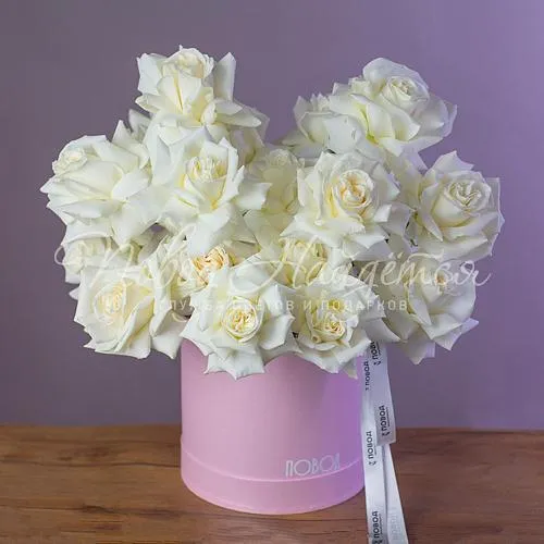 Розы Букет Нежная пудра