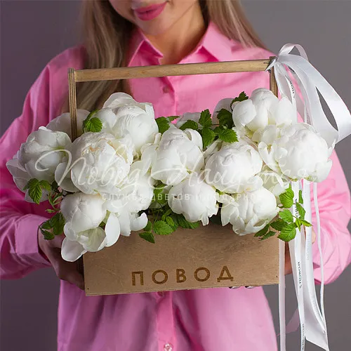 ПИОНЫ Букет Облачный атлас