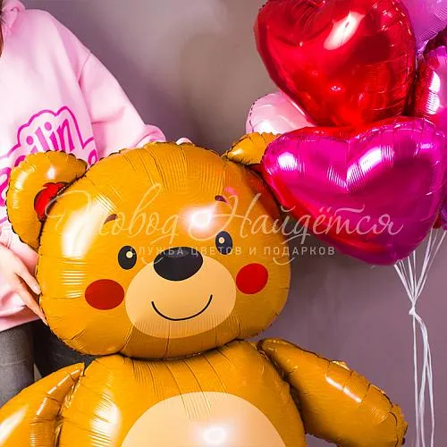 Подарки Облако шаров "Влюбленный Миша"