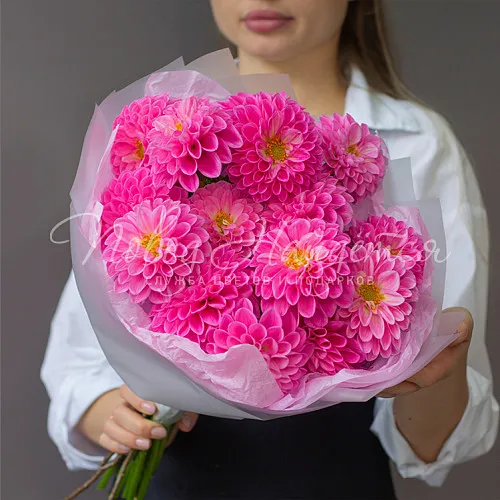 ГЕОРГИНЫ Букет Мечты Барби