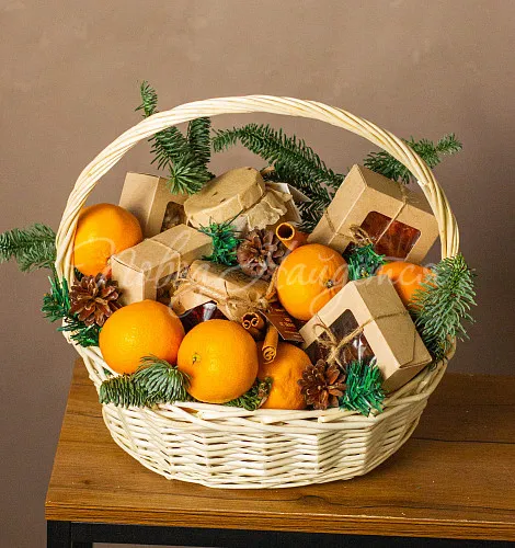 Подарочные корзины Душевное тепло