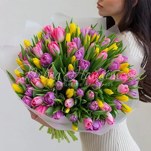 ТЮЛЬПАНЫ Букет Тюльпаномания