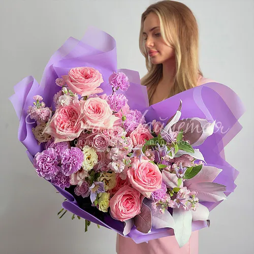 LUX Букет Здесь живет любовь