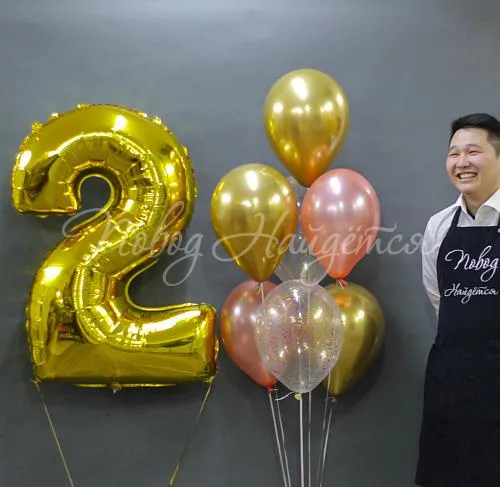 Подарки Облако шаров "Мое счастье"