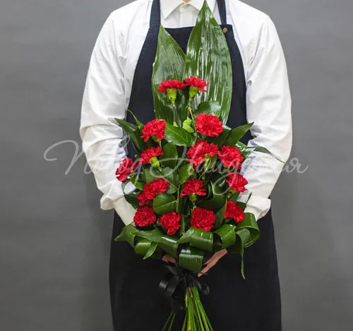 Траурные композиции Букет Траурный букет №13