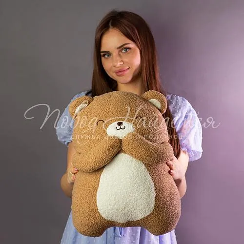 Мягкие игрушки Мишка-подушка, 50 см