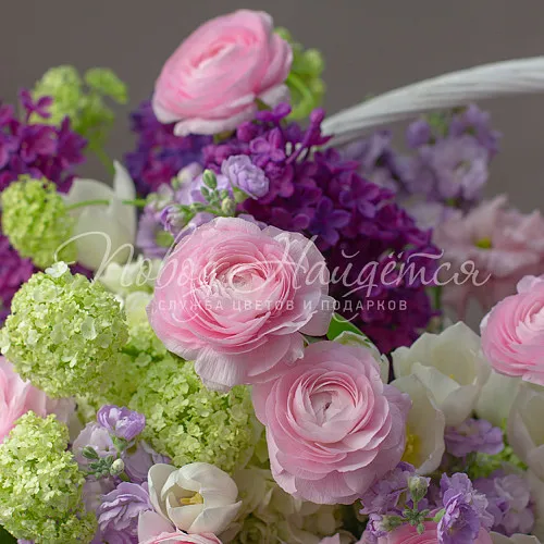 Букеты с РАНУНКУЛЮСАМИ Букет Сладостный миг