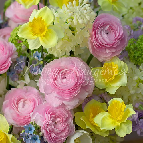 Букеты с РАНУНКУЛЮСАМИ Букет Сладостные мгновения