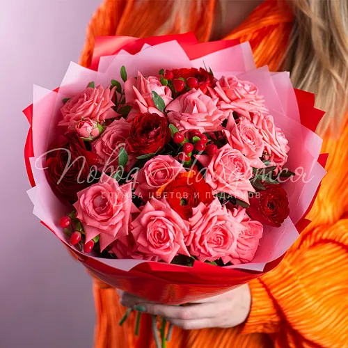 Букеты с РАНУНКУЛЮСАМИ Букет Моя  Муза