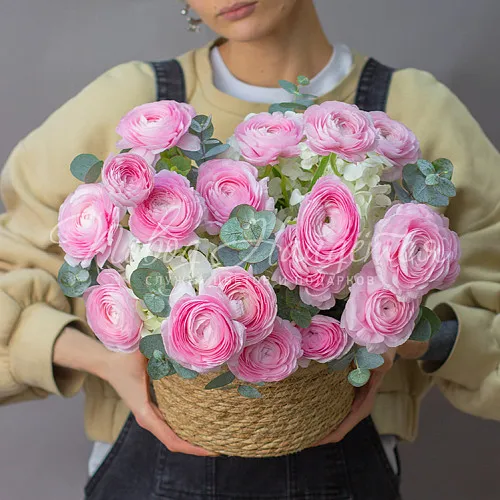 Букеты с РАНУНКУЛЮСАМИ Букет Джуанна