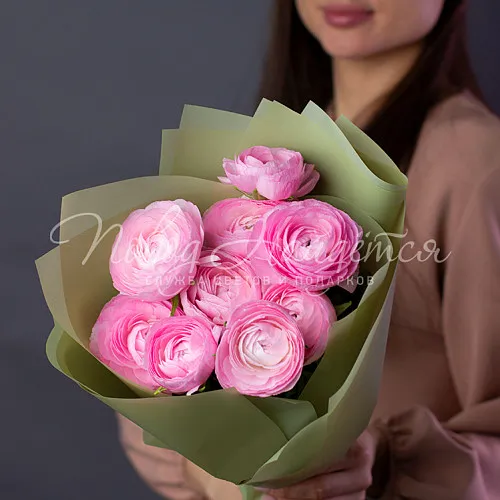 Букеты с РАНУНКУЛЮСАМИ Букет Лучиана