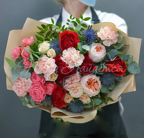 Букеты с РАНУНКУЛЮСАМИ Букет Пьянящий взгляд