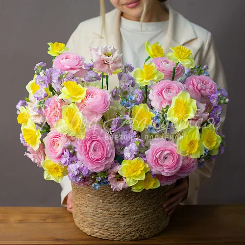 Букеты с РАНУНКУЛЮСАМИ Букет Изысканность