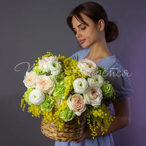 Букеты с РАНУНКУЛЮСАМИ Букет Великолепная весна