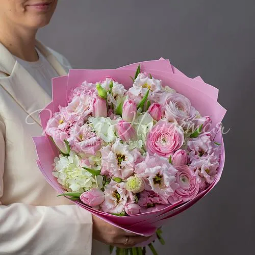 Букеты с РАНУНКУЛЮСАМИ Букет Доброе утро