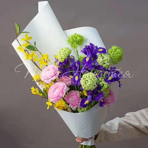 Букеты с РАНУНКУЛЮСАМИ Букет Ферджи