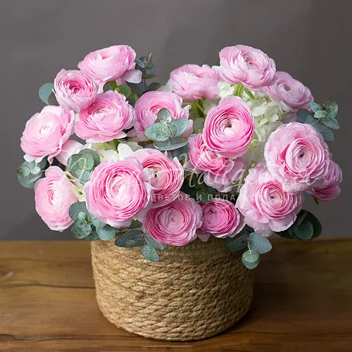 Букеты с РАНУНКУЛЮСАМИ Букет Джуанна