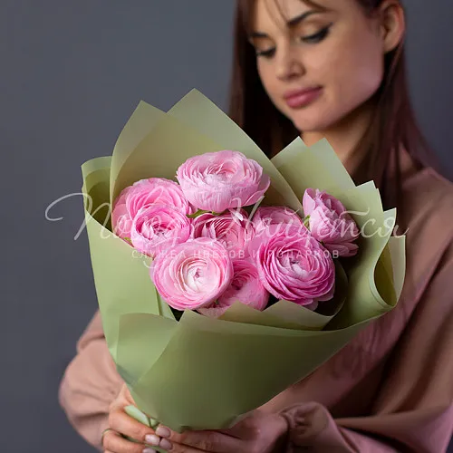 Букеты с РАНУНКУЛЮСАМИ Букет Лучиана